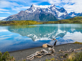 Nordenskjöld Lake in Torres del Paine National Park in Chile Patagonia - 773643773