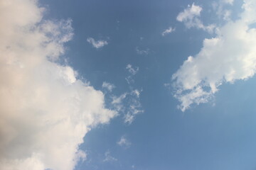 Overcast sky with dark clouds, The gray cloud ,Before rain