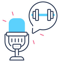 Podcast Exercise Icon