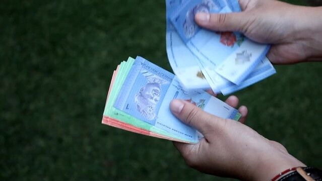 economy and finance with Malaysia money