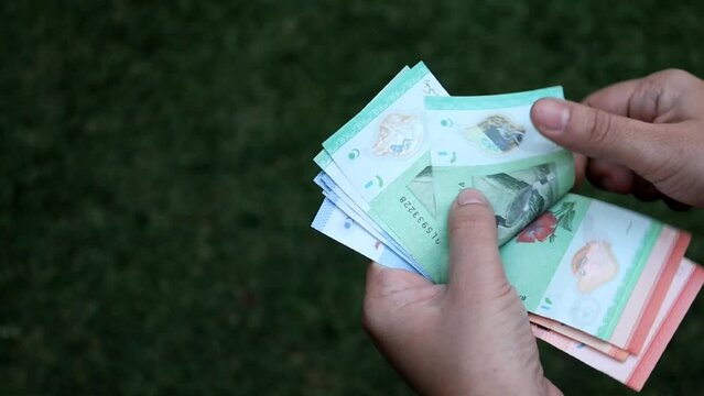 economy and finance with Malaysia money