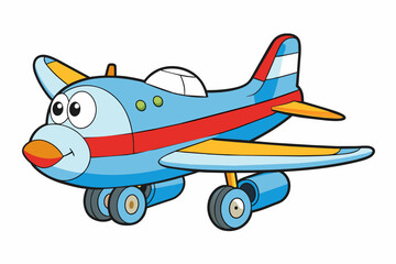 Obraz na płótnie Canvas airplane vector illustration