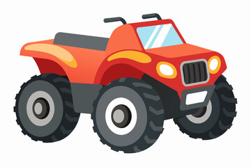 Fototapeta na wymiar terrain vehicle vector illustration