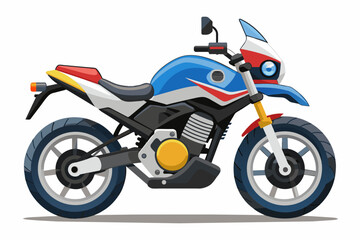 motorcycle bike vector illustration