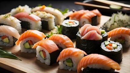 Excellent sushi that is both fresh and healthful.