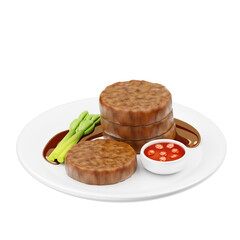 Bombay Potato Fishcakes 3D Icon