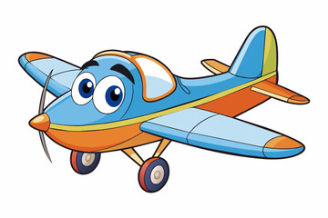 Obraz na płótnie Canvas airplane glider vector illustration