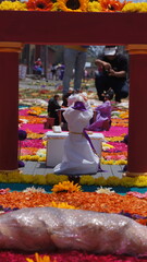 EASTER CARPETS IN GUATEMALA