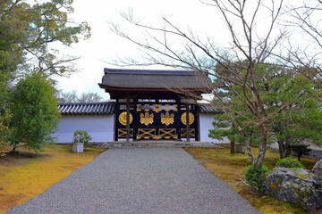 Obraz premium Daigo-ji Temple a Buddhist temple with 5-story pagoda, at Daigohigashiojicho, Fushimi Ward, Kyoto, Japan 