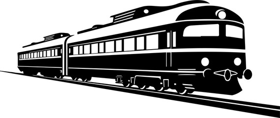 train on the railway