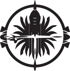 illustration of a celtic cross