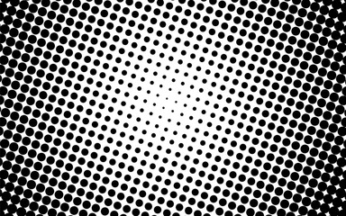 Halftone background.Gradient dot.Abstract dotted background vector template design.Creative geometric wallpaper.Trendy circle haft tone composition.white black geometric background.Vector illustration