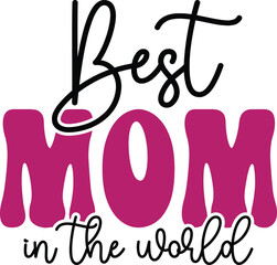 Retro Mother's Day SVG Design