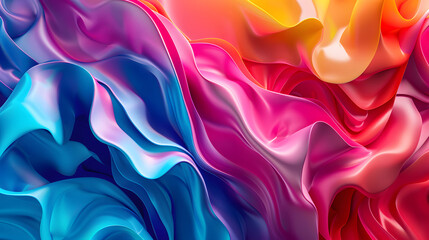 Obraz premium Colorful plastic background designed and generate by AI.