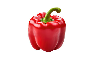 Bell Pepper Isolated on Transparent Background