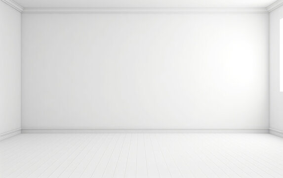 Blank White Wall Background