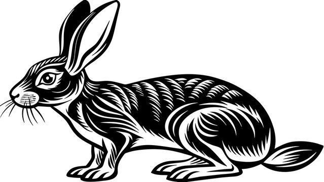 Stencil Jack Rabbit Jack Rabbit Images – Browse 3,339 Stock Photos, Vectors, and Video ...