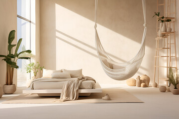 luxury bathroom interior with mirror