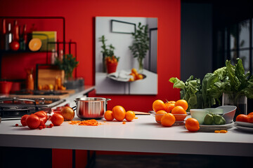 still life with pumpkin