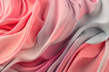 red color fabric waves pastel flow serene sea background wallpaper