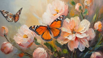 Peach Blossom Serenade: A Symphony of Spring Flowers"