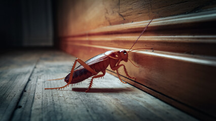 Unwanted Pests in Living Spaces.  - obrazy, fototapety, plakaty