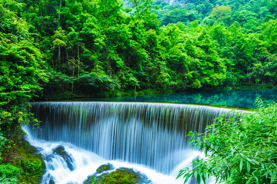 Libo County, Guizhou Province-Xiaoqikong Scenic Area