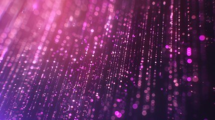Purple and black background filled with numerous bubbles in various sizes and shapes