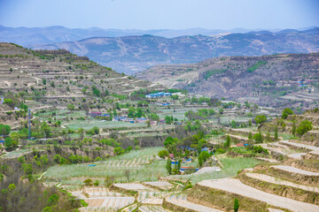 Tianshui City, Gansu Province-Northwest Terraced Fields