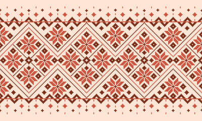 Ethnic geometric pattern design for background or wallpaper