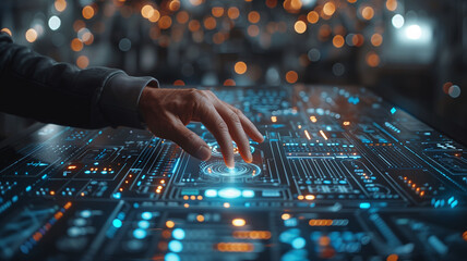 Tech analysis: Hands filming analytics, innovative concept