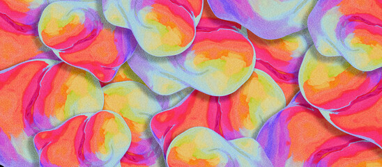 Abstract colorful background with noise textured