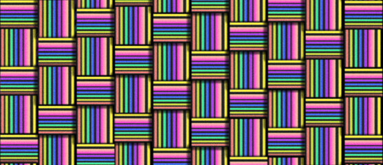 Colorful woven background with noise textured
