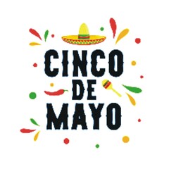 Cinco de Mayo is a yearly celebration held on May 5 to celebrate Mexico's victory over the Second French Empire at the Battle of Puebla in 1862, - obrazy, fototapety, plakaty