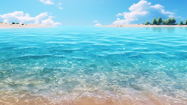 beach with sky high definition(hd) photographic creative image