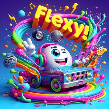 Galactic Rhythms: Melody of Hues - FleXY!