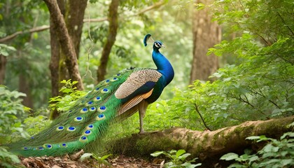 Obraz premium peacock in the park
