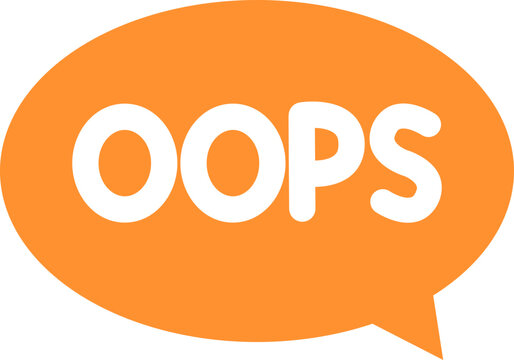 Oops Icon Vector