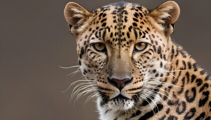A Leopard With Its Fur Sleek And Shiny Healthy An