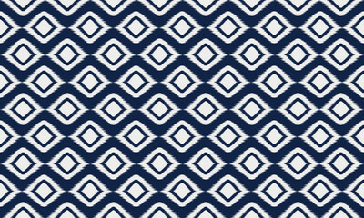 Ethnic abstract ikat art. Fabric Morocco, geometric ethnic pattern seamless color oriental. Background, Design for fabric, curtain, carpet, wallpaper, clothing, wrapping, Batik