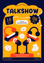 Talk Show Flyer