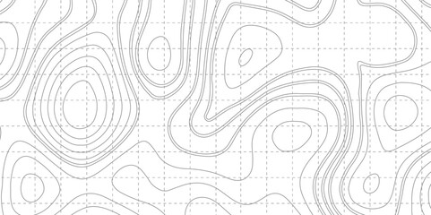 Retro topographic map. Geographic contour map. Abstract outline grid. Topographic map background. Geographical location lines. Abstract vector illustration.