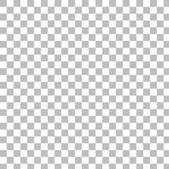 Transparent seamless vector pattern. Gray and white square background. Empty effect for your design, seamless backdrop