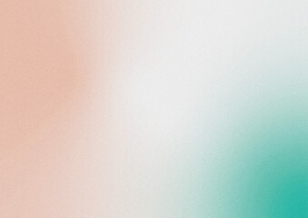 オレンジと緑色のグラデーションノイズ背景　orange and green blur gradient noise background