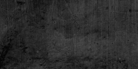 Vector background grunge illustration. Old aged damaged cracked grunge black anthracite gray dark concrete cement plaster facade wall texture background. black stone concrete texture background. - 773779733