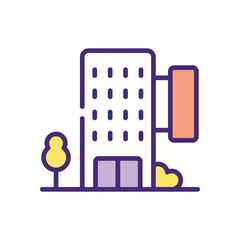 Hotel icon design