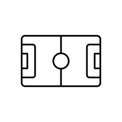 Soccer Field vector icon