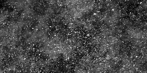 Black and ash charcoal dust explosion. Rough distressed overlay black and white Grunge style cracked texture. Defocused Lights and Dust Particles. Aqua painted texture grungy design. - obrazy, fototapety, plakaty