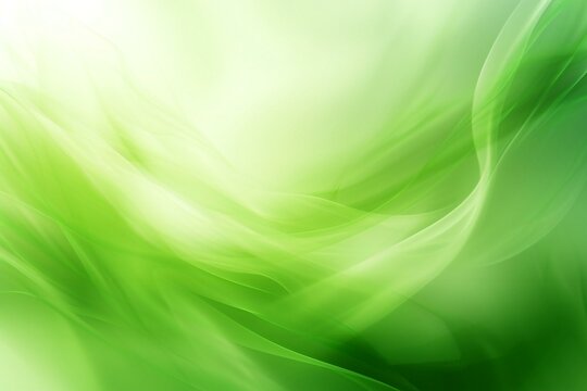 Green abstract background with some smooth lines in it