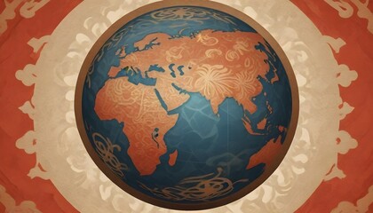 Obraz na płótnie Canvas Globe of the World